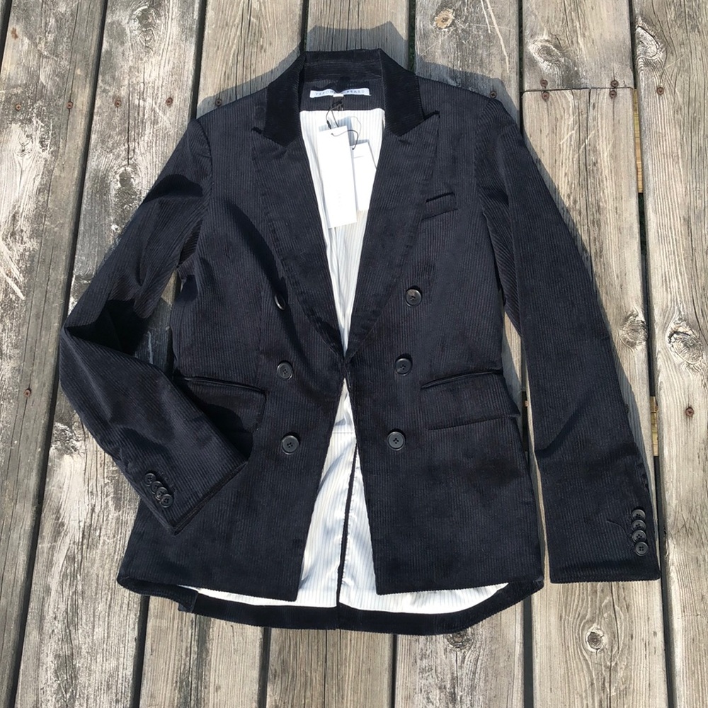 Veronica Beard Brushed Corduroy Blazer